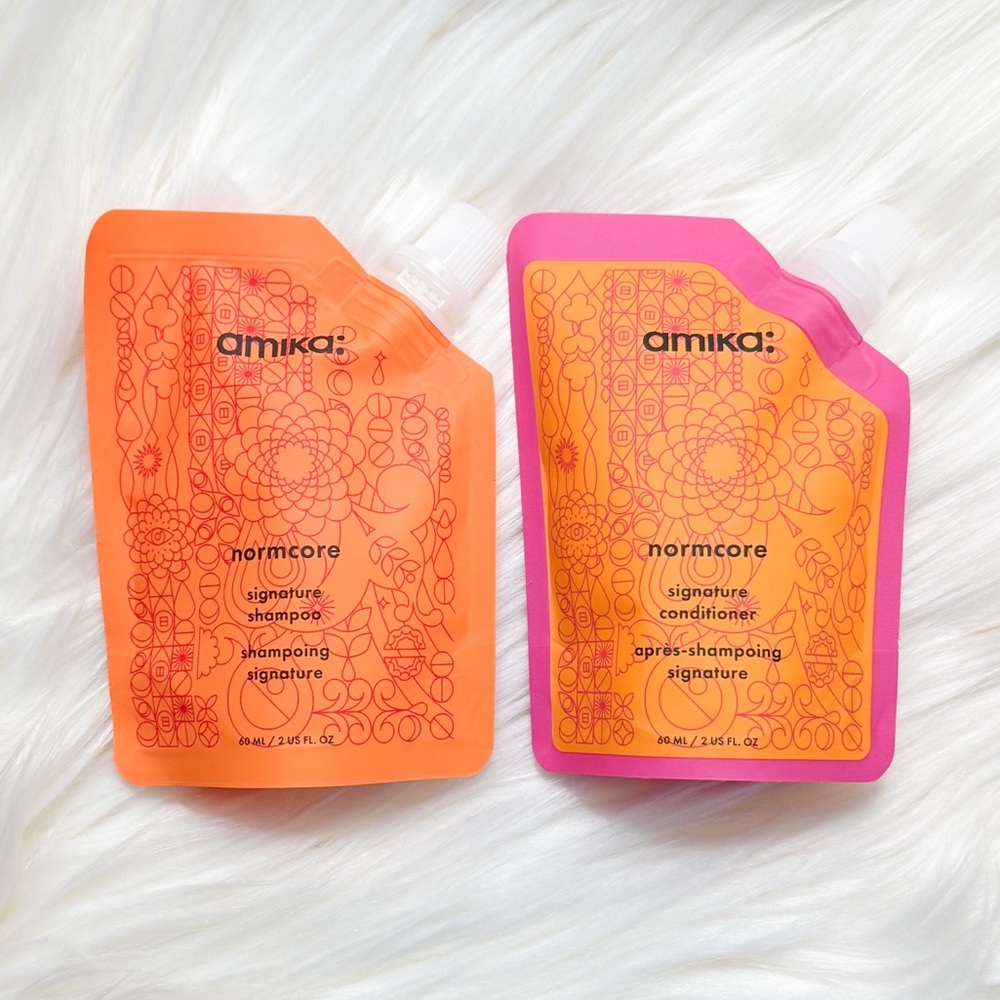 Amika Normcore Shampoo & Conditioner Travel Set